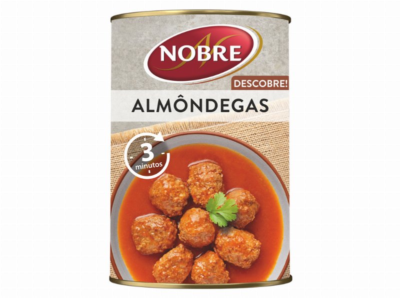 Almôndegas Nobre Lata 420 g