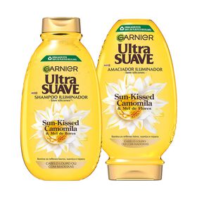 Conjunto Champô E Condicionador Camomila Garnier Ultra Suave 400 ml + Emb. 400 ml