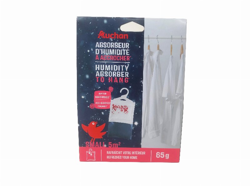 Desumidific Para Roupeiro Auchan Frutos Vermelhos 65 g