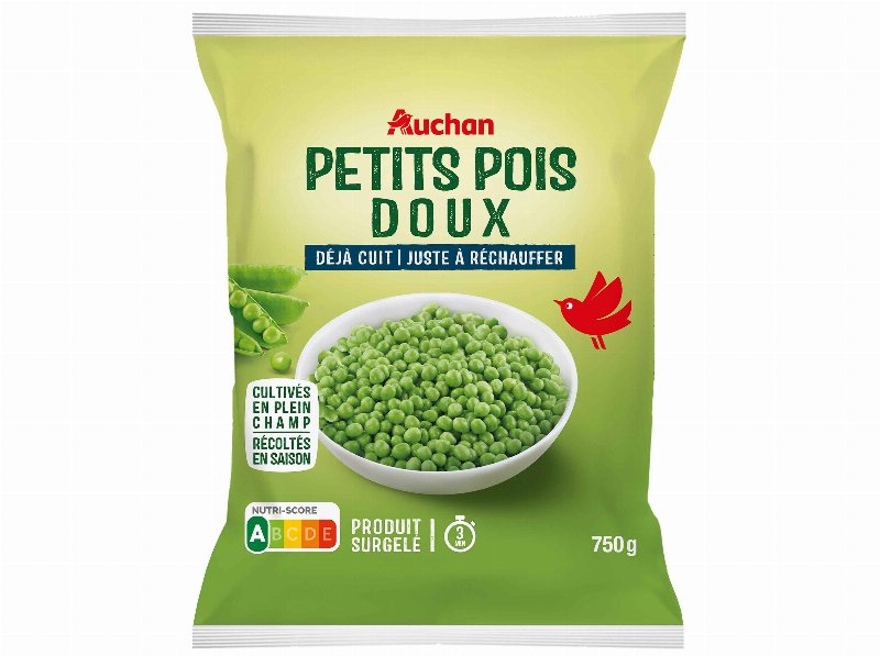 Ervilhas Auchan Cozidas 750 g
