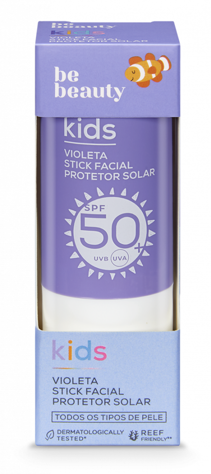 Protetor Solar Stick Violeta Spf50+ Be Beauty 1Un