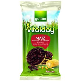 Tortitas De Milho E Chocolate Negro Gullón 100 gr (4 Un)
