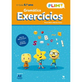 Plim! Exercícios De Gramática - 4.º Ano
