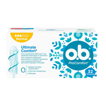 Tampão Digital Procomfort Normal O.b. 32Un