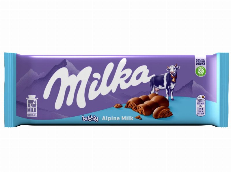Chocolate Milka Bubbly 90 g