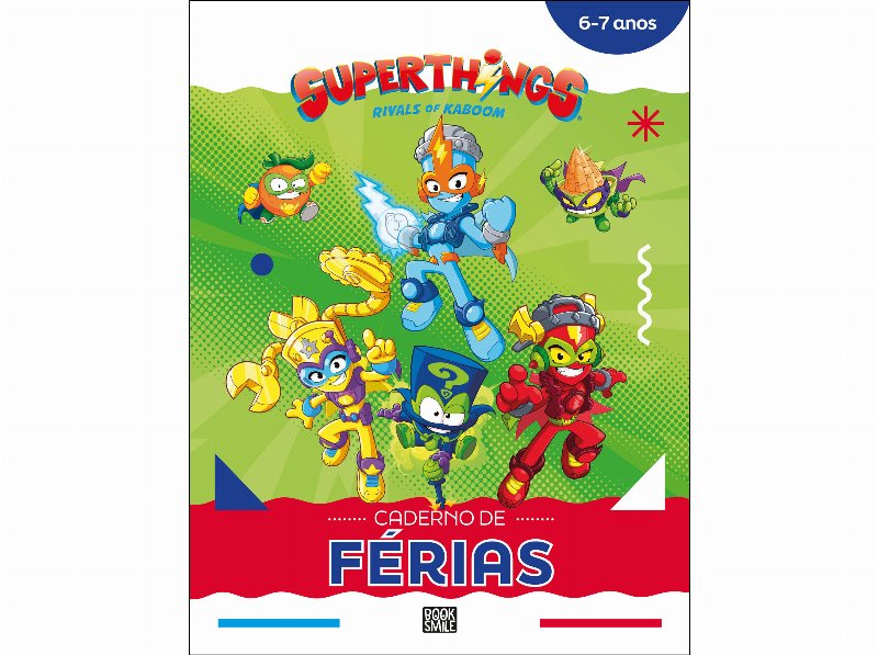 Livro Superthings: Rivals Of Kaboom: Caderno De Férias 6-7
