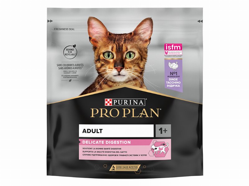 Ração Para Gato Pro Plan Delicate Com Perú 400 g
