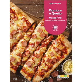 Pizza Familiar De Fiambre E Queijo Continente 580 gr