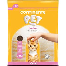 Ração Para Gato Júnior Frango Continente Pet 400 g