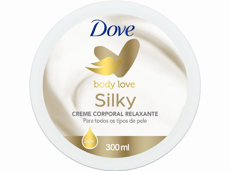 Creme Dove Corpo Silky 300 ml