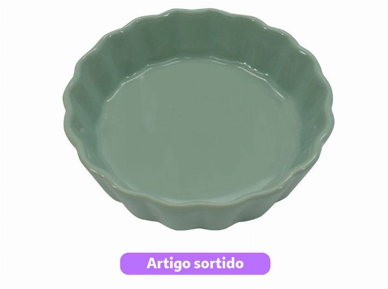 Forma Tarte Actuel Cerâmica 13Cm Cores Sortidas