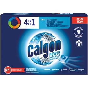 Anti-Calcário Pastilhas Calgon 30 Un