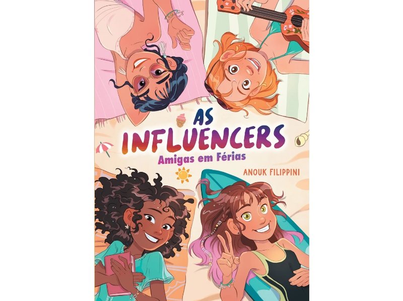 Livro As Influencers 3 - Amigas Em Férias