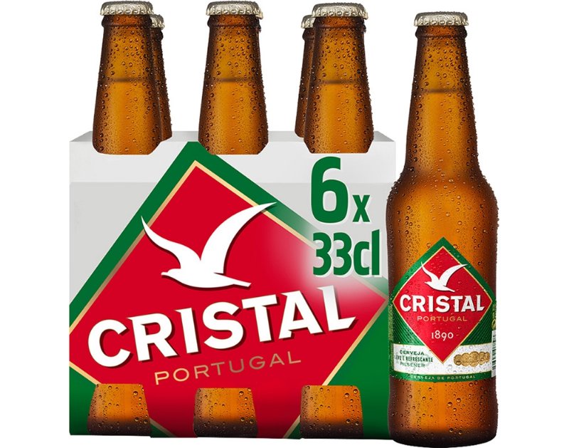 Cerveja Cristal Com Álcool 6X0.33 l