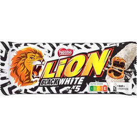 Snack Chocolate Branco E Caramelo Lion 150 gr (5 Un)