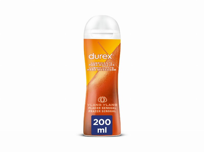 Gel Durex Lubrificante Massagem Sensual 200 ml