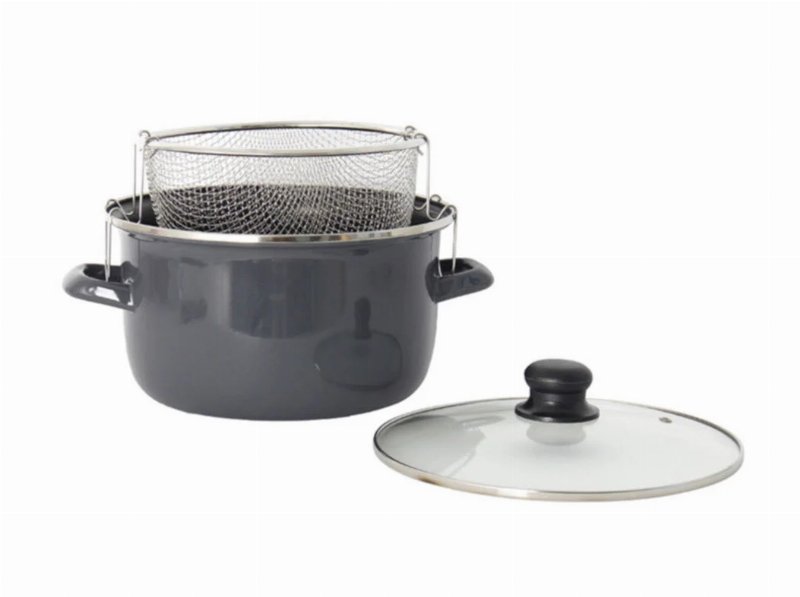 Caçarola / Fritadeira Actuel Tampa Cesto Aço 26Cm