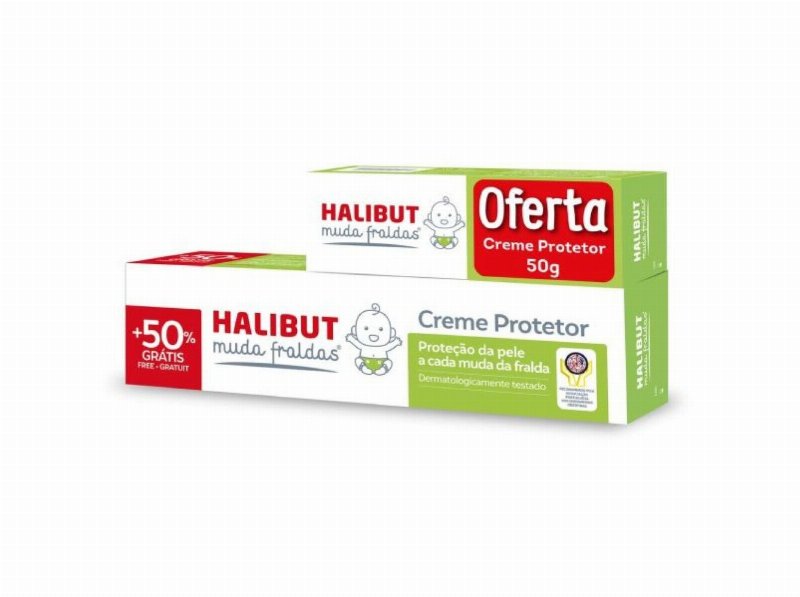 Creme Halibut Muda Fraldas 150 g +Creme 50 g
