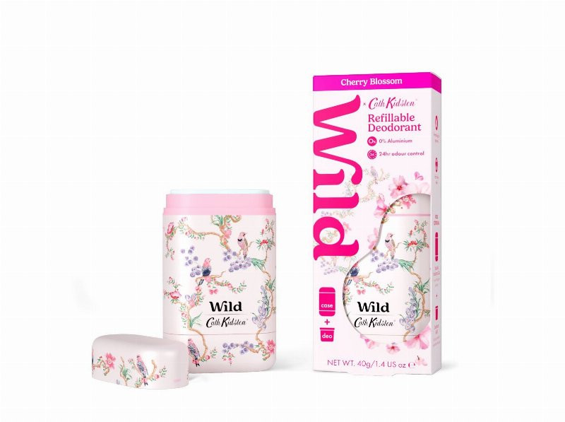 Desodorizante Wild Floral Branca Flor Cerej 40 g