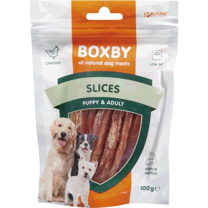 Snack Para Cão Puppy E Adulto Fatias De Frango 100 g