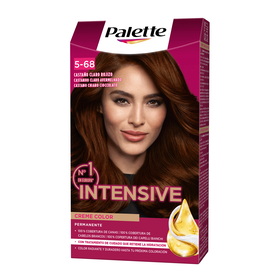 Coloração Permanente Intensive Castanho Claro Avermelhado 5-68 Palette 1 Un