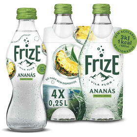 Água Com Gás Ananás Frize 4 X 25 cl