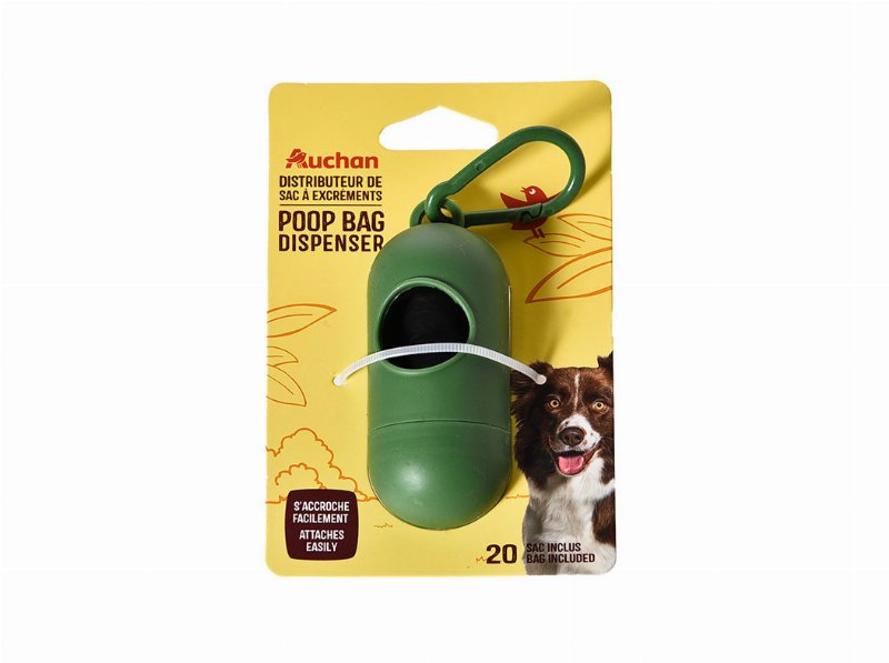 Dispensador Sacos Auchan C/1 Rolo