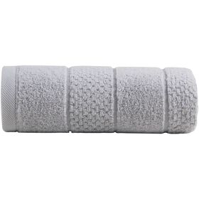 Toalha Mão Relevo Cinza Kasa