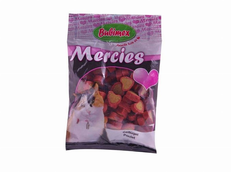Snack Gato Mercies Bubimex Semi Humido Frango 100 g
