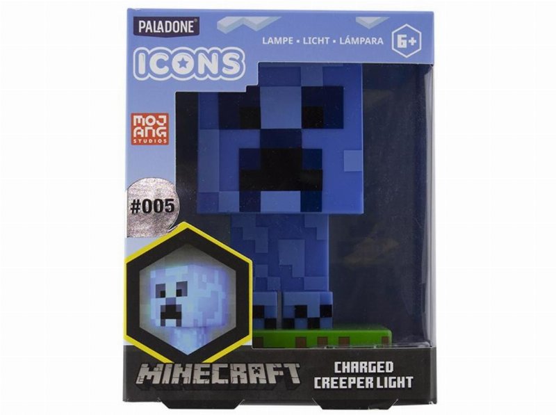 Mini Luz Minecraft Charged Creeper