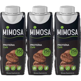 Leite Proteína Café Sem Lactose Mimosa 3 X 250 ml