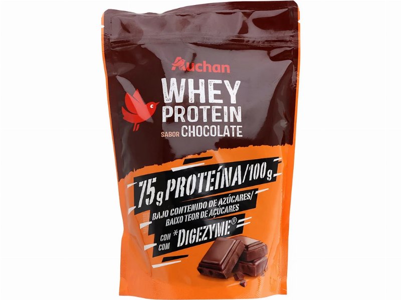 Whey Protein Auchan Sabor Chocolate 400 g