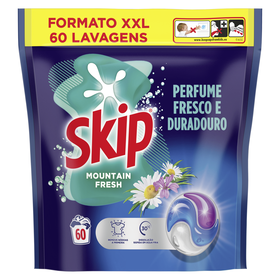 Detergente Cápsulas Roupa Ultimate Mountain Fresh Skip