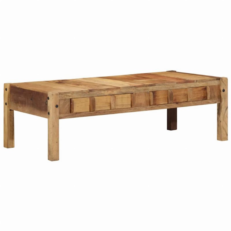 Hkh Mesa De Centro Com Gaveta - Castanho