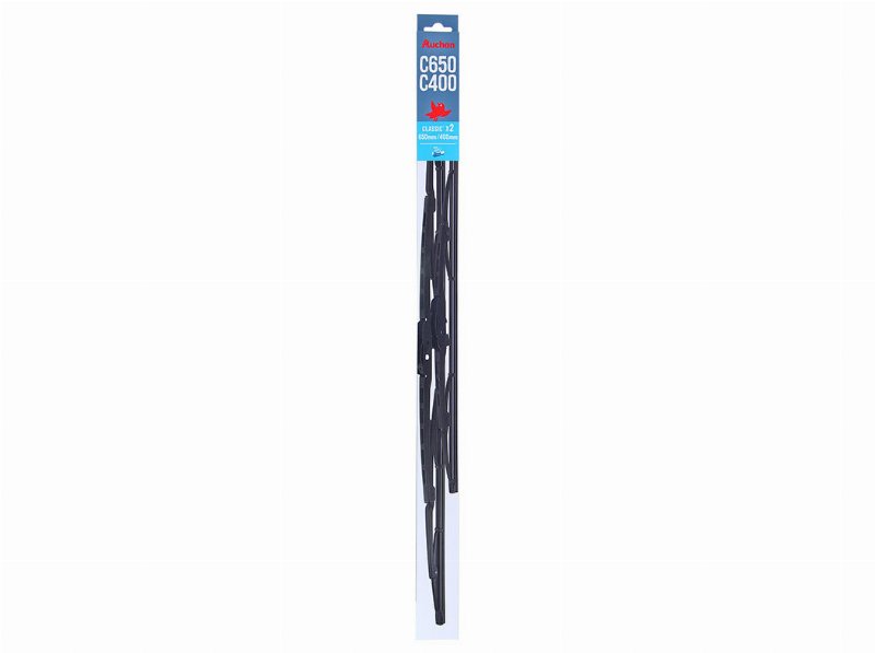 Escovas Limpa Pára-Brisas Auchan C650+C400 Classic Pack 2 Unidades