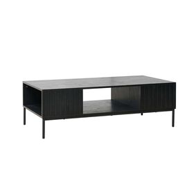Mesa De Centro 120X60Cm Preto Story Kasa By Home Story