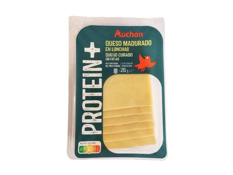 Queijo Curado Auchan Fatias +Proteina 150 g