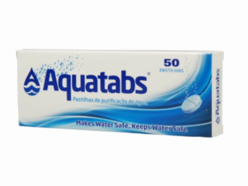 Aquatabs 50 Pastilhas Aquatabs