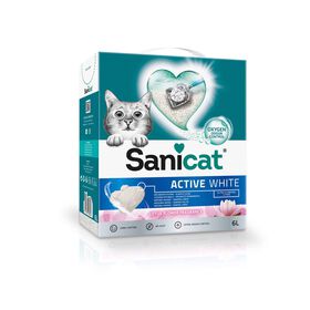 Areia Aglomerante Bentonite Flor De Lótus Sanicat 6 l