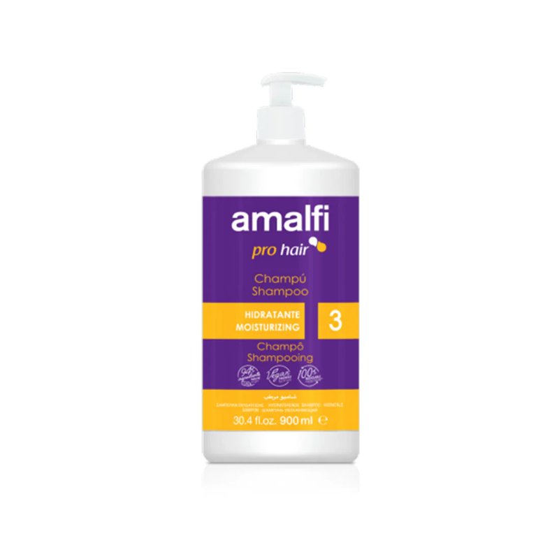 Amalfi Champô Profissional Hidratante Com Doseador 900 ml