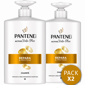 Champô Pro-V Active Nutri-Plex Repara E Protege Pantene 2 X 800 ml