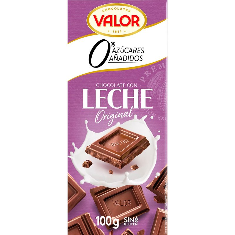 Chocolate De Leite Sem Açúcar 100 g