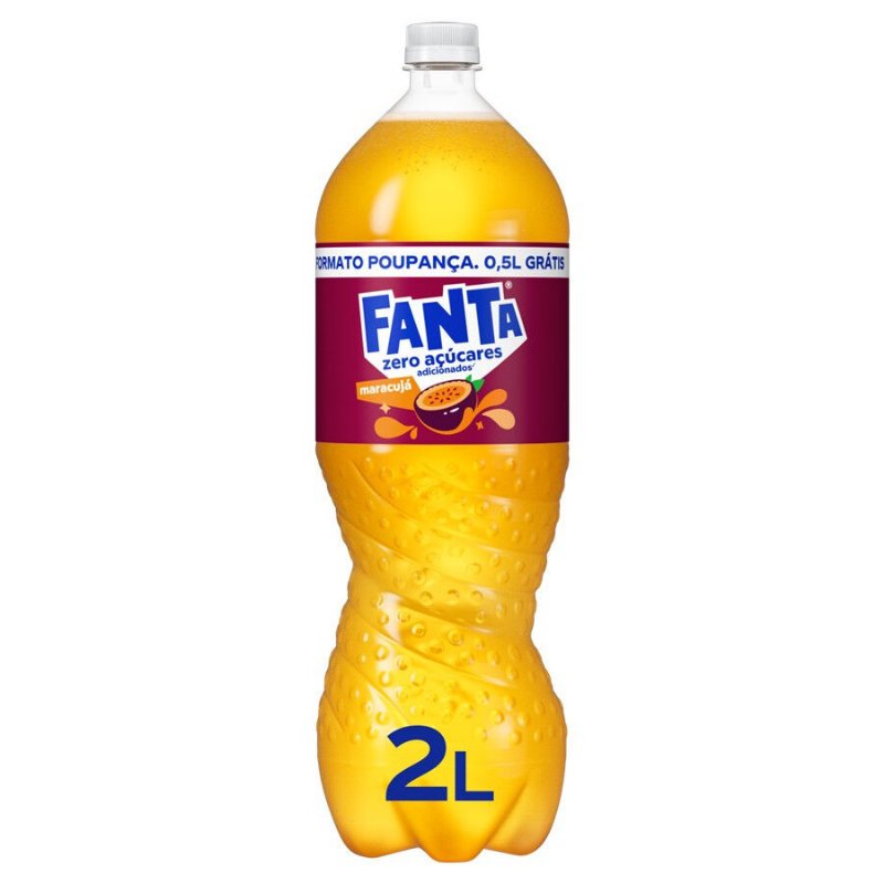 Refrigerante Fanta Maracujá Zero Fanta 2L