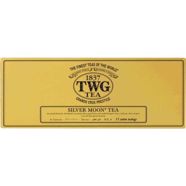 Chá Verde Silver Moon Com Morango E Um Toque De Baunilha 15 Unidades 2.5 g