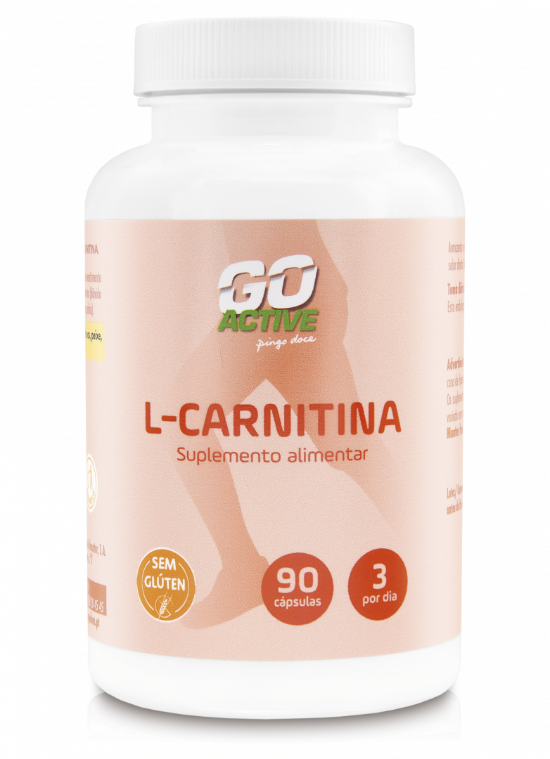 Suplemento L-Carnitina Go Active 90Un