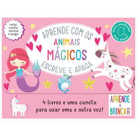Escreve E Apaga - Aprende Com Os Animais Mágicos