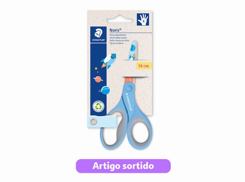 Tesoura Noris Club Staedtler 14Cm Cores Sortidas