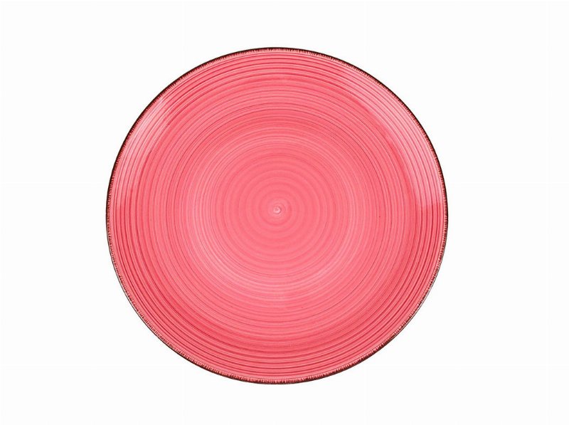 Prato Raso Actuel Grés Rosa Ø26.8Cm
