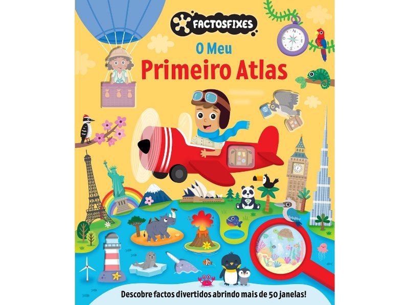 Livro Factos Fixes - O Meu Primeiro Atlas
