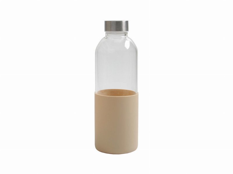 Garrafa Vidro Actuel C/Manga Silicon 0.8 l